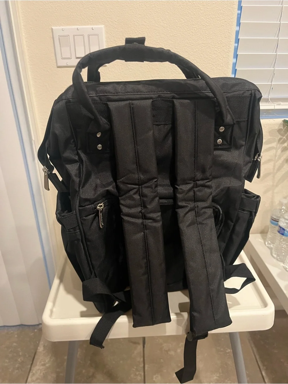 Keababies Backpack Tote baby bag with Front Pocket
